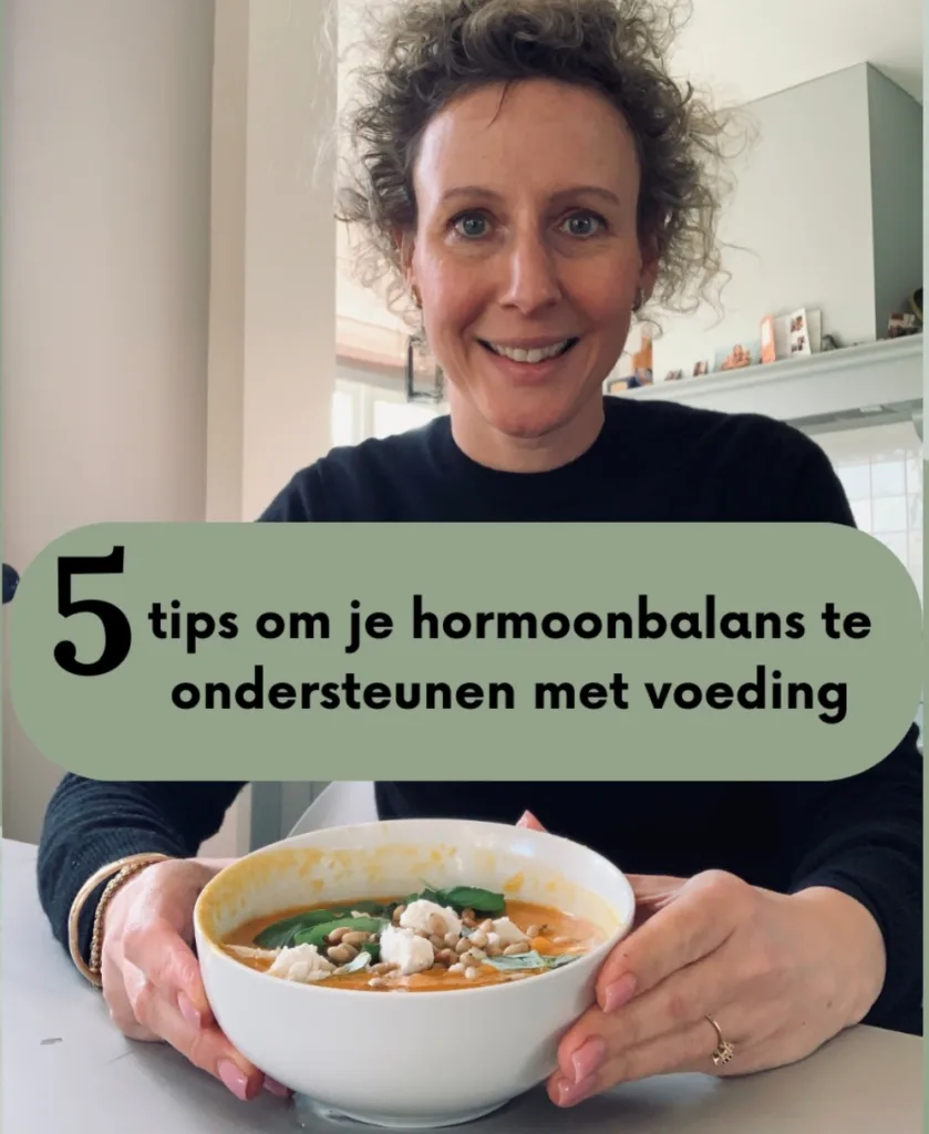 5 tips om je hormoonbalans te ondersteunen met voeding