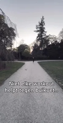 Niet elke workout helpt tegen buikvet