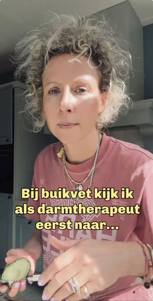Bij buikvet kijk ik als darmtherapeut eerst naar..