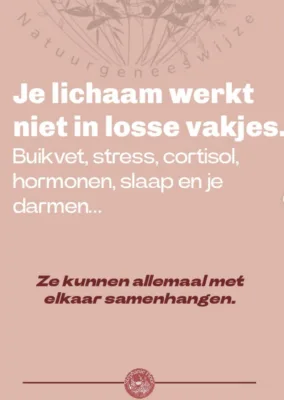 Je lichaam werkt niet in losse vakjes